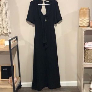Sophisticated Floor length black dress
